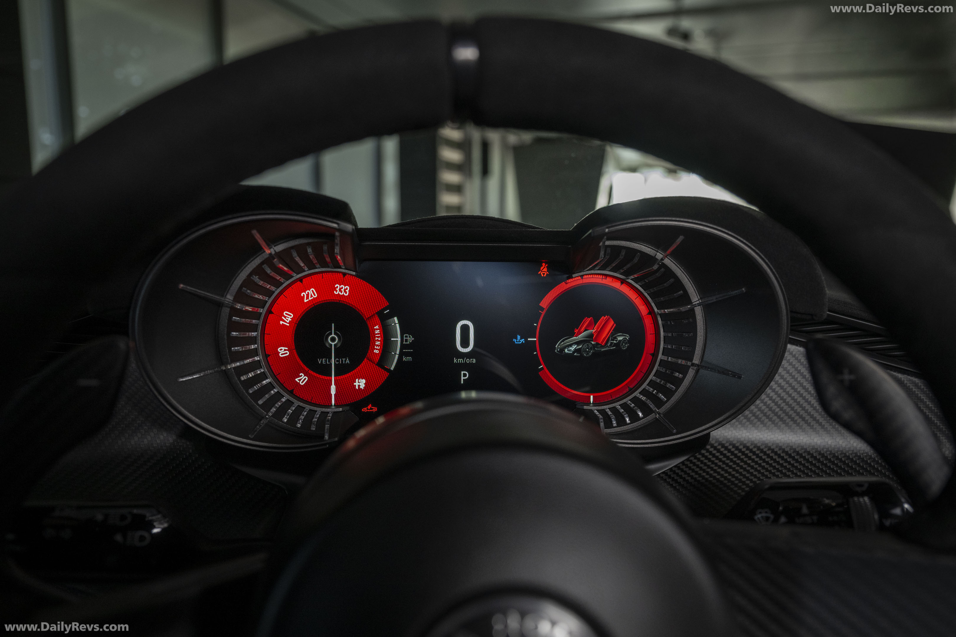 2026 Alfa Romeo 33 Stradale Perla Nera Interior